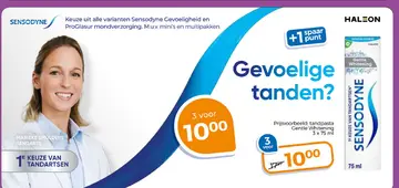 Aanbieding: Sensodyne Gevoeligheid en ProGlasur mondverzo