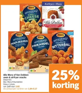 Aanbieding: Alle Mora of Van Dobben oven & airfryer snack