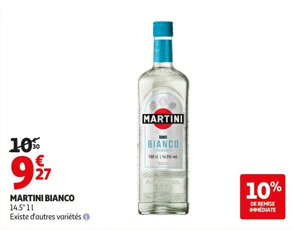 Promotie: Martini bianco