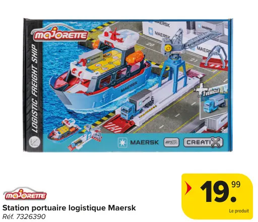 Offre: Station portuaire logistique Maersk