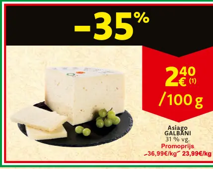 Aanbieding: Asiago