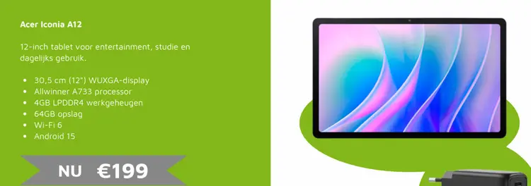 Aanbieding: Acer Iconia A12