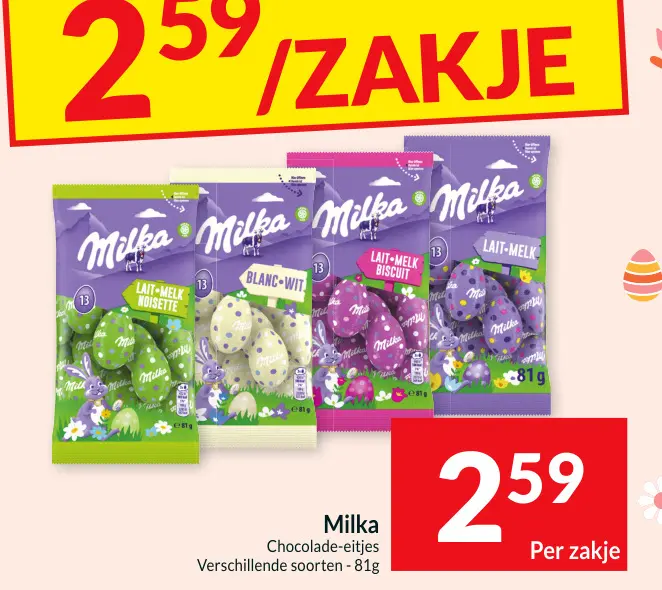 Promotie: Chocolade-eitjes