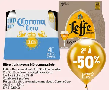 Offre: Bièrre d'abbaye ou bière aromatisée