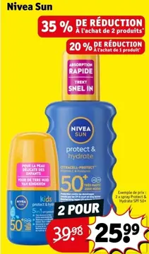 Offre: NIVEA SUN Protect & Hydrate