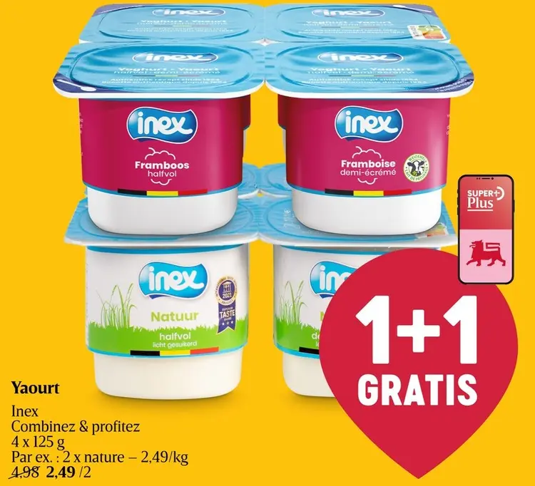 Offre: Yaourt
