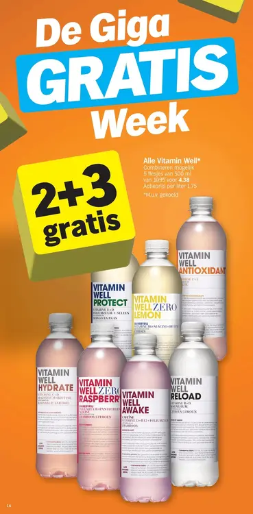 Promotie: Alle Vitamin Well