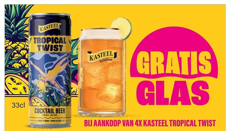 Promotie: Tropical Twist Cocktail Beer