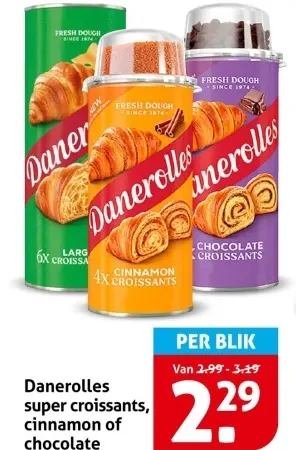 Aanbieding: Danerolles super croissants