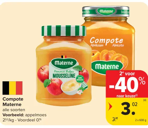 Promotie: Compote
