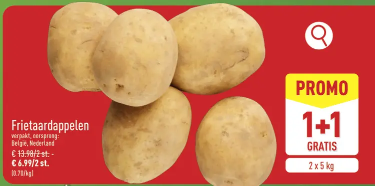 Promotie: Frietaardappelen