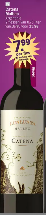 Promotie: Catena Malbec