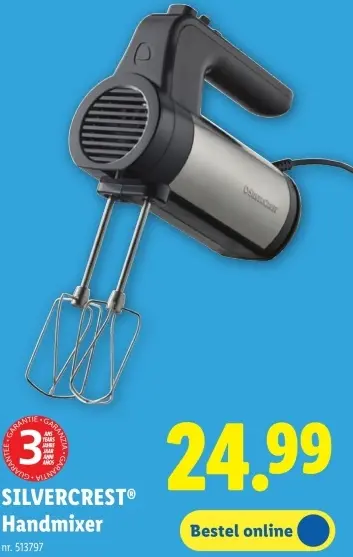Promotie: Handmixer