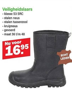 Aanbieding: Veiligheidslaars