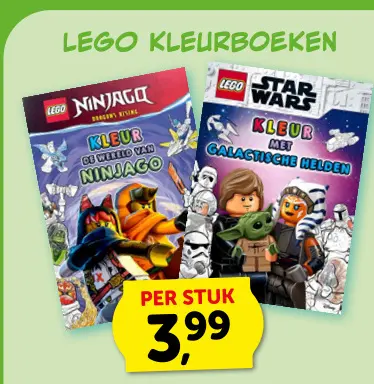 Aanbieding: Lego kleurboeken