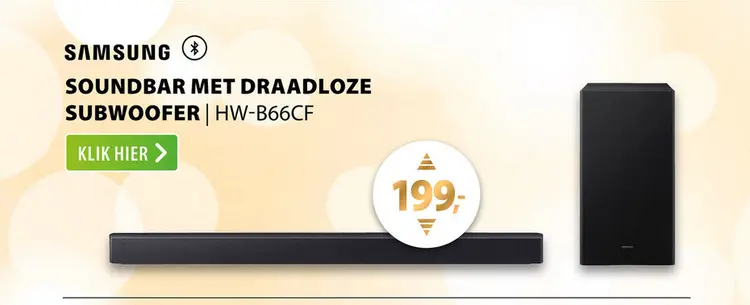 Aanbieding: Samsung HW-B66CF