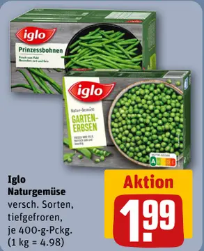 Aanbieding: Iglo Naturgemüse