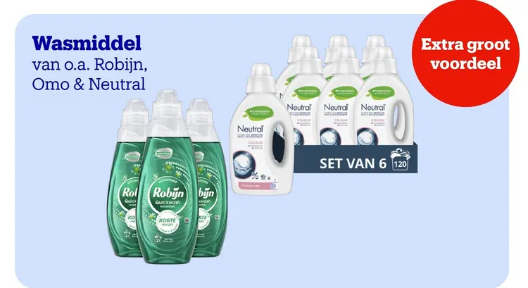 Aanbieding: Wasmiddel