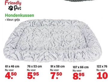 Aanbieding: Hondenkussen