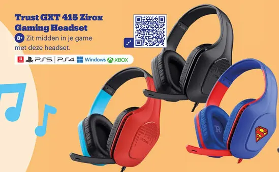 Aanbieding: GXT 415 Zirox Gaming Headset