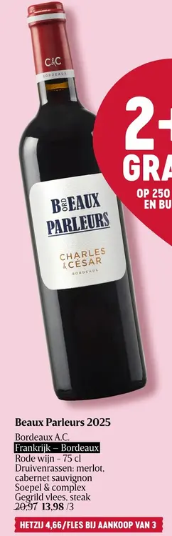 Promotie: Beaux Parleurs 2025