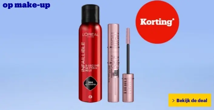 Aanbieding: Infaillible 3-Second Setting Mist & Sky High 