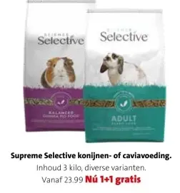 Aanbieding: Supreme Selective konijnen- of caviavoeding