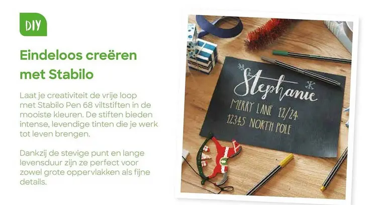 Promotie: Pen 68 viltstiften