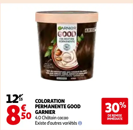 Aanbieding: Coloration permanente good