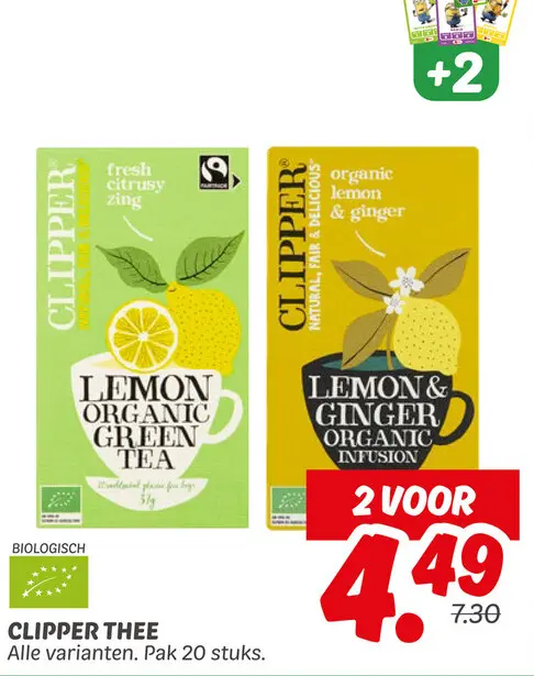 Aanbieding: Clipper thee