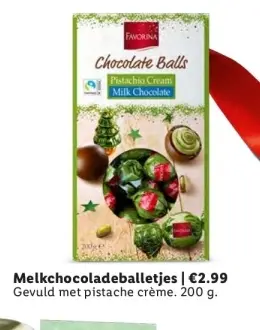 Aanbieding: Melkchocoladeballetjes