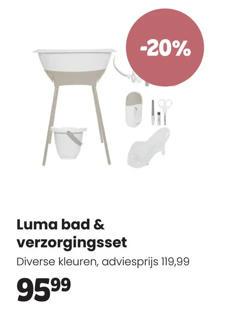 Aanbieding: Luma bad & verzorgingsset