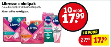 Aanbieding: Libresse enkelpak