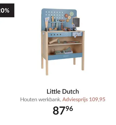Aanbieding: Houten werkbank