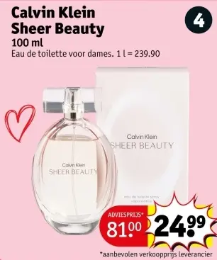Promotie: Sheer Beauty