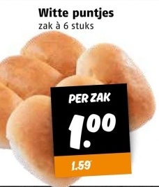 Aanbieding: Witte puntjes