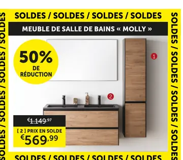 Offre: Meuble de salle de bains « molly »