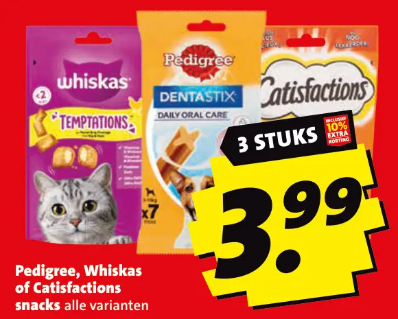 Aanbieding: Snacks alle varianten