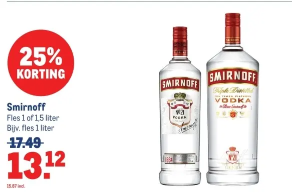 Aanbieding: Smirnoff