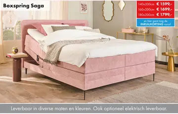 Aanbieding: Saga boxspring