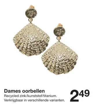 Aanbieding: Dames oorbellen