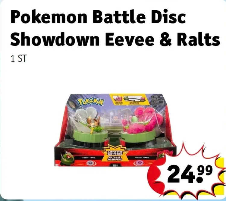 Offre: Pokemon Battle Disc Showdown Eevee & Ralts