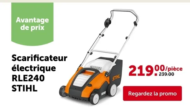 Offre: Scarificateur électrique RLE240