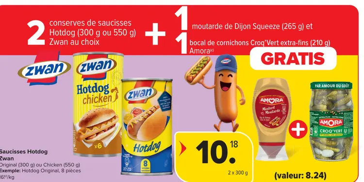 Offre: Saucisses Hotdog