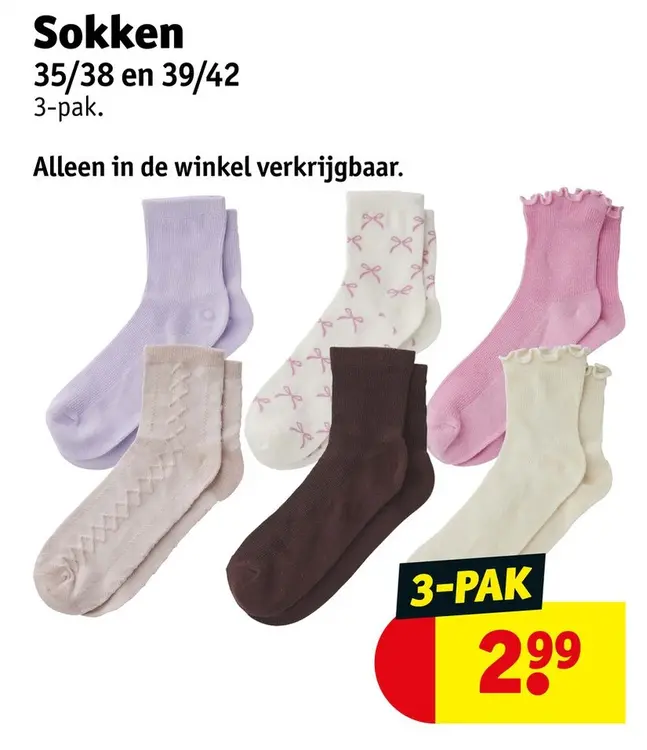 Aanbieding: Sokken