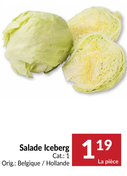 Offre: Salade Iceberg