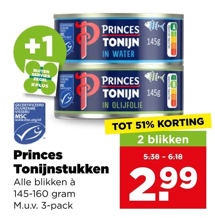 Aanbieding: Tonijnstukken