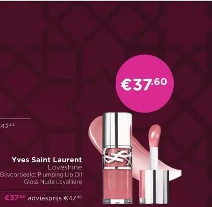 Aanbieding: Loveshine Plumping Lip Oil Gloss Nude Lavalliere