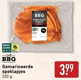 Aanbieding: Gemarineerde speklapjes