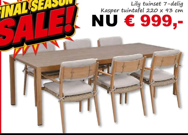Aanbieding: Lily tuinset